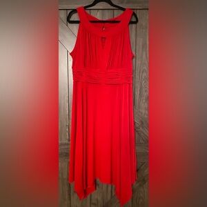 Michel Antoni by Addition Elle Red cocktail dress, NWT, sz 20W